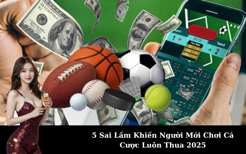 5 Sai Lầm Khiến Người Mới Chơi Cá Cược Luôn Thua 2025